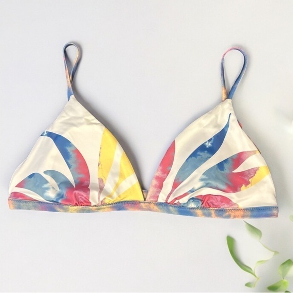 Roxy Tie Dye Reversible Bikini Top | SIZE XL - Picture 2 of 5